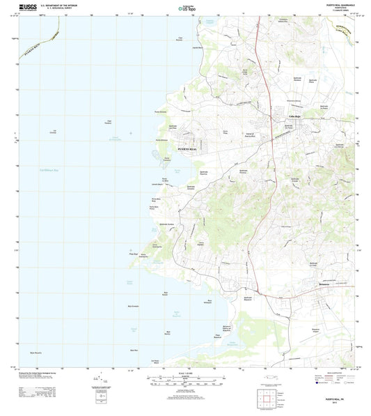 2013 Puerto Real, PR - Puerto Rico - USGS Topographic Map