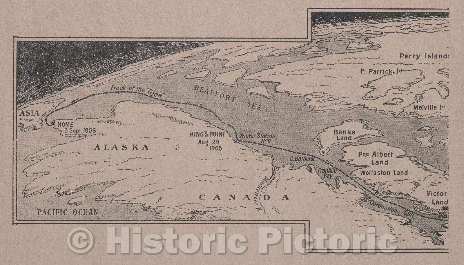 Historic Map : The Spirit and Purpose of Geography, Vintage Wall Art