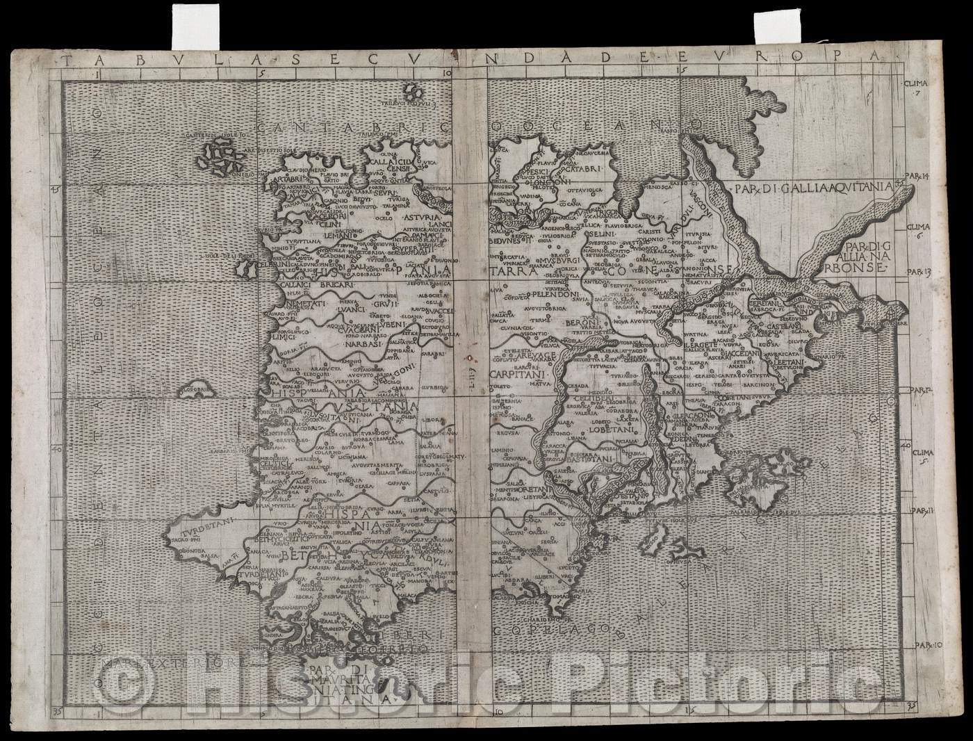 Historic Map - Carte De L'Empire Francais 1812/Card 1812 French Empire, 1858, Adolphe Hippolyte Dufour - Vintage Wall Art