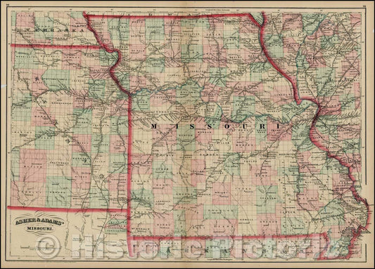 Historic Map - Amerique Meridionale, 1827, Felix Delamarche - Vintage Wall Art