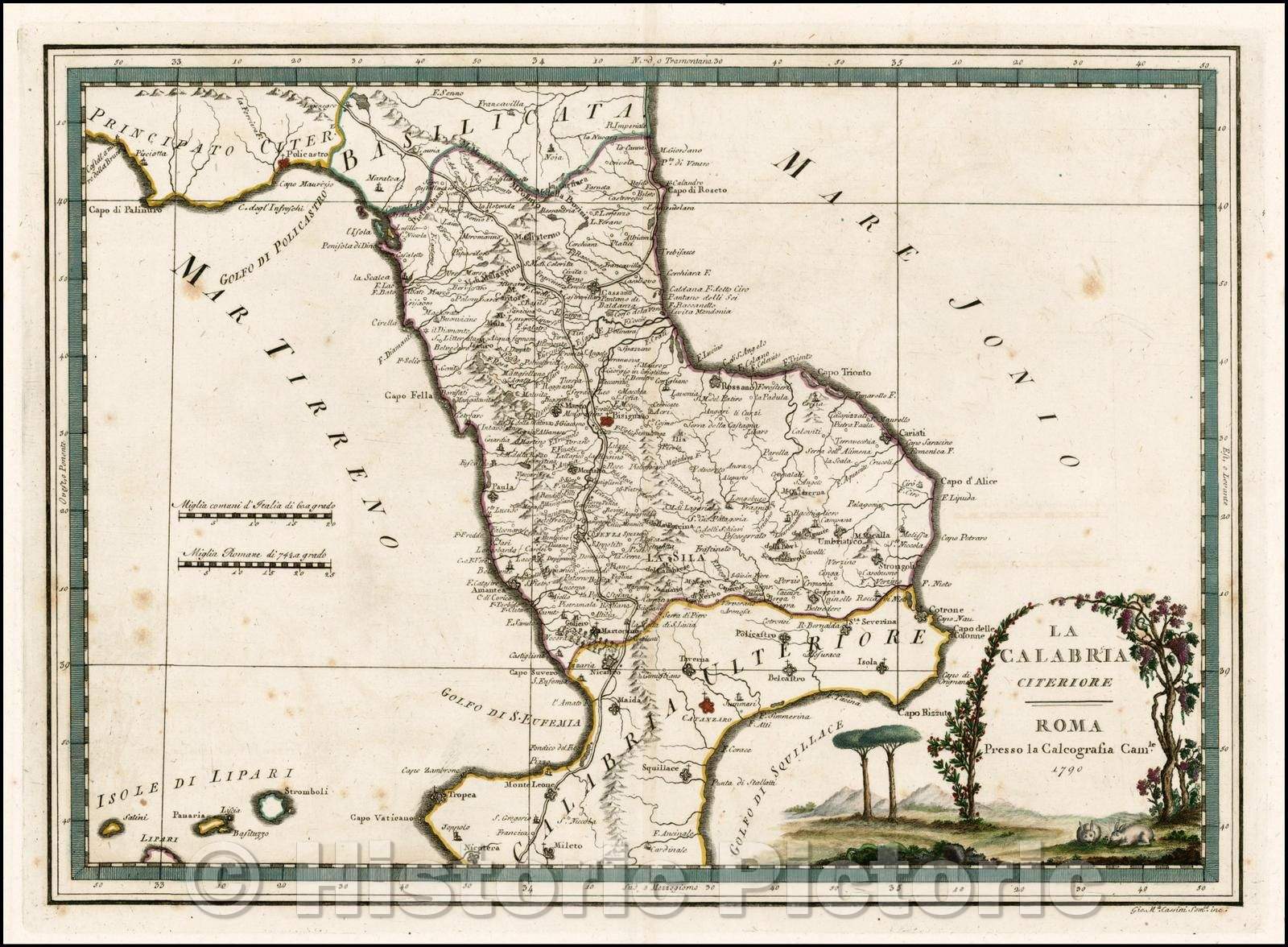Historic Map - La Parte Settentrionale Del Regno Di Portogallo Diviso Nelle Sue Provincie, 1797, Giovanni Maria Cassini v2