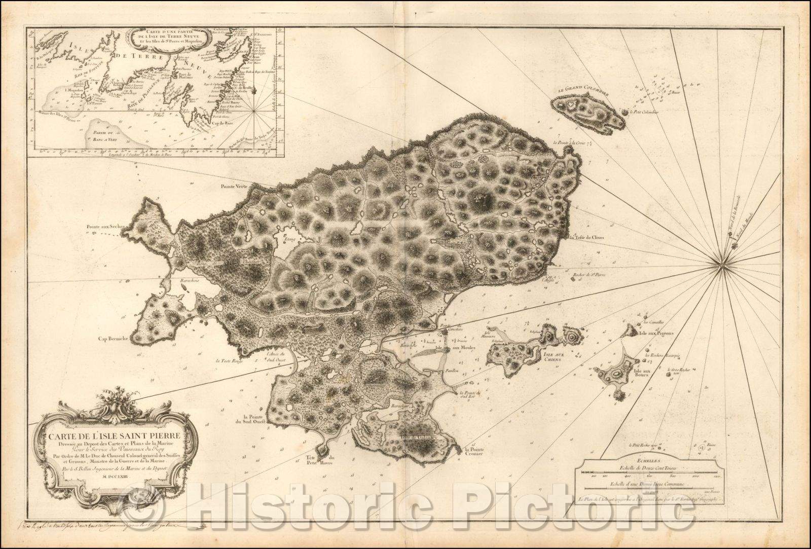 Historic Map - Carte De la Virginie, Mari-land, Tiree des meilleures Cartes Angloises/French and Indian War Map of the Chesapeake Region, 1763 - Vintage Wall Art