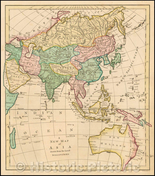 Historic Map - Africa, 1836, David Hugh Burr v1