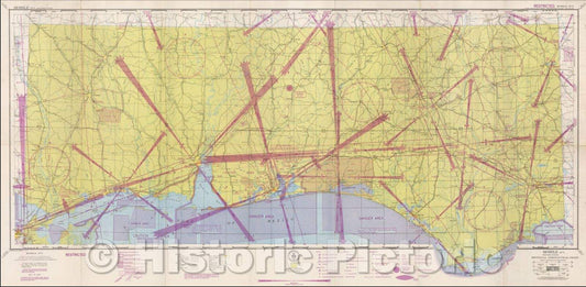 Historic Map - Mobile, 1944, U.S. Coast & Geodetic Survey - Vintage Wall Art