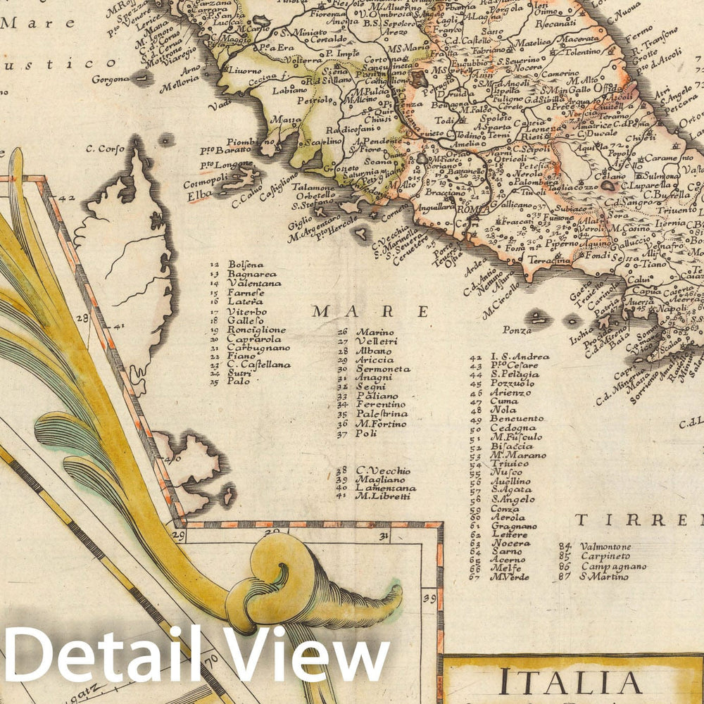 Historic Map : Europam Et Asiae Partem Sie describere Conabar, 1660, v2, Vintage Wall Decor