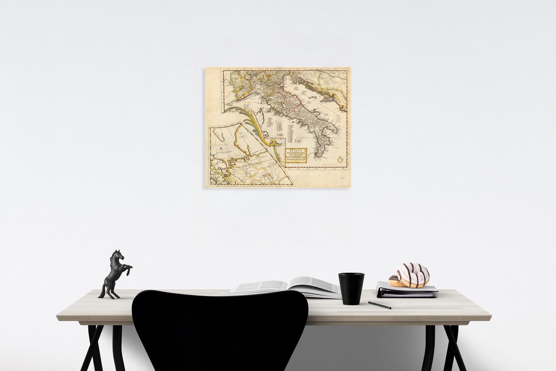 Historic Map : Europam Et Asiae Partem Sie describere Conabar, 1660, v2, Vintage Wall Decor