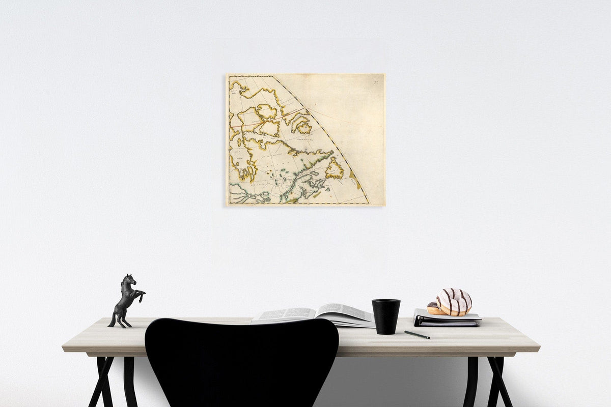Historic Map : Mexicum In hac forma in lucem edebat., 1660, v2, Vintage Wall Decor