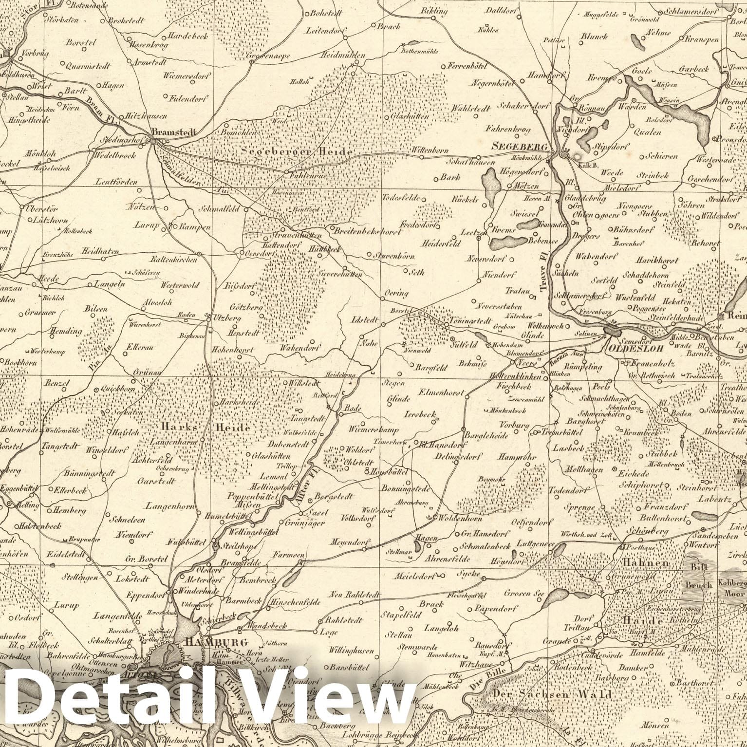 Historic Map : Sect. 17. Theil von Frankreich = Partie de l'Empire Francaise, 1813, Vintage Wall Decor