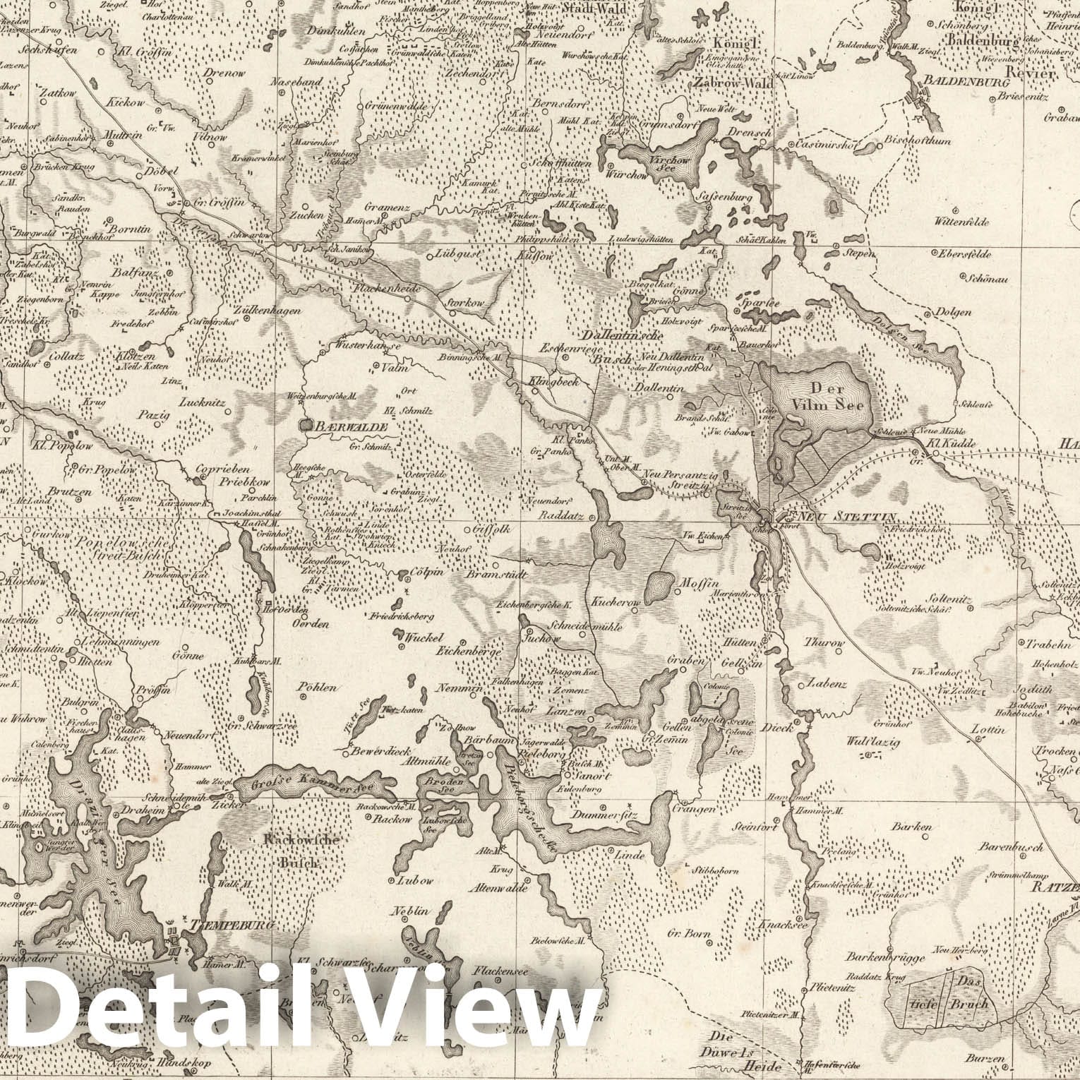 Historic Map : Sect. 23. Theil von Pommern = Partie de la Pomeranie, 1813, Vintage Wall Decor