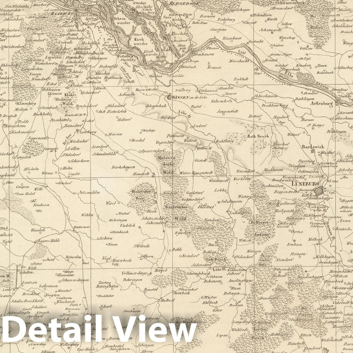 Historic Map : Sect. 27. Theil von Frankreich = Partie de l'Empire Francaise, 1813, Vintage Wall Decor