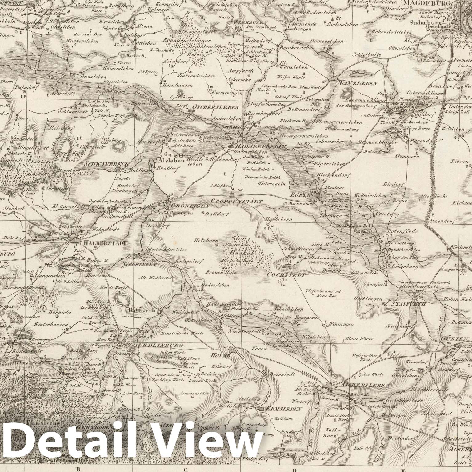 Historic Map : Sect. 58. Theil vom Konigrch. Westphalen = Partie du Royme. de Westphalie, 1813, Vintage Wall Decor