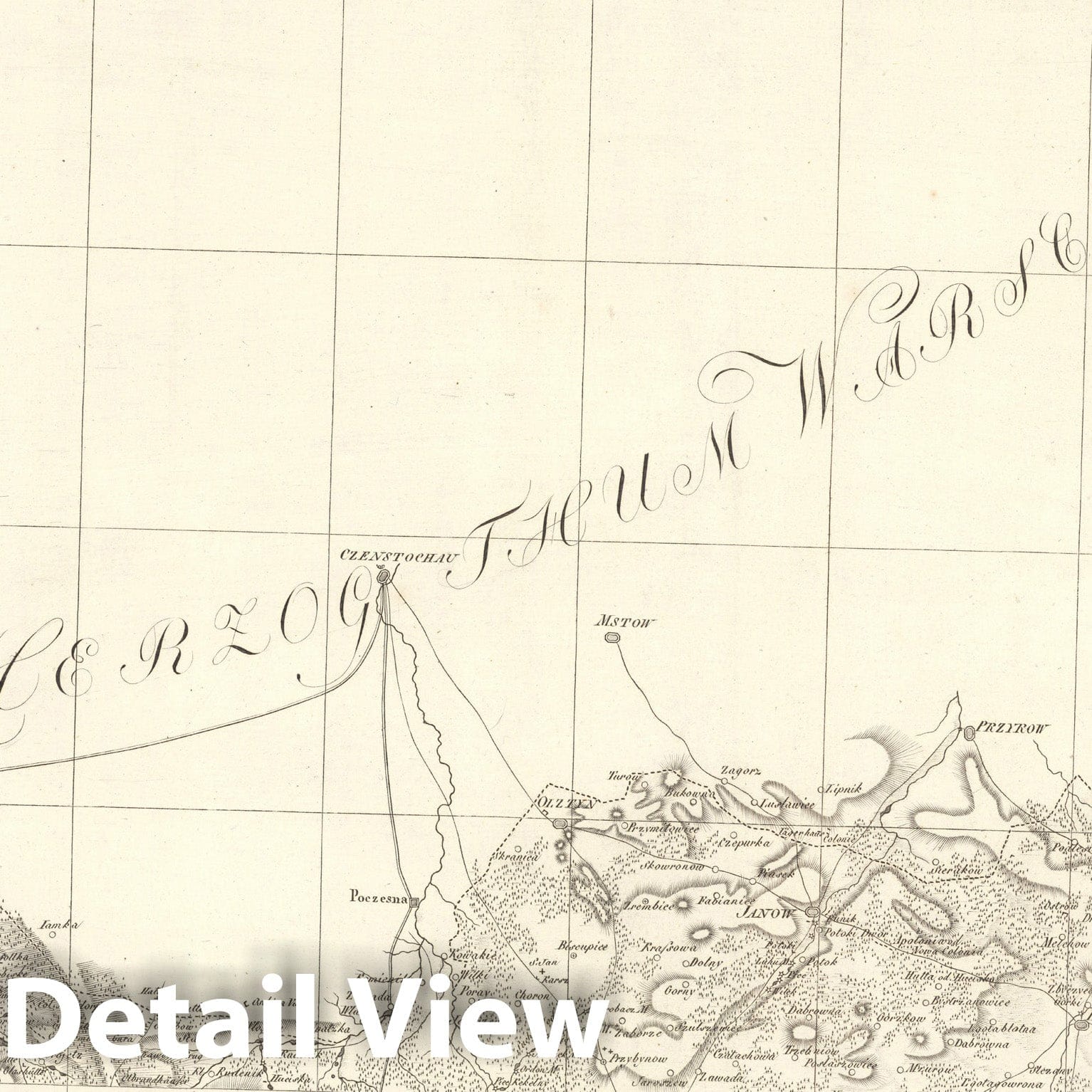 Historic Map : Sect. 90. Theil von Schlesien. = Partie de la Silesie, 1813, Vintage Wall Decor