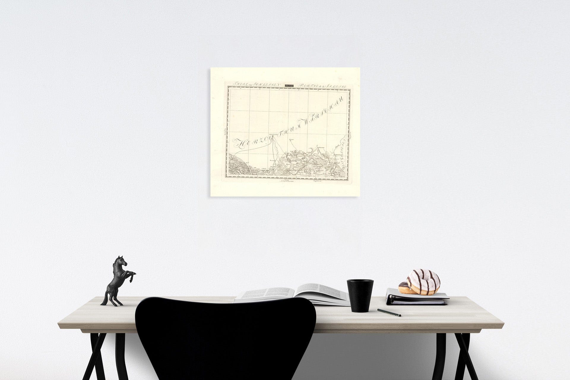 Historic Map : Sect. 90. Theil von Schlesien. = Partie de la Silesie, 1813, Vintage Wall Decor