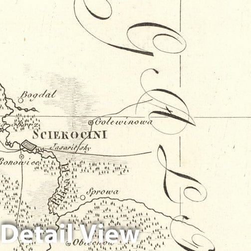 Historic Map : Sect. 104. Theil von Schlesien. = Partie de la Silesie, 1813, Vintage Wall Decor