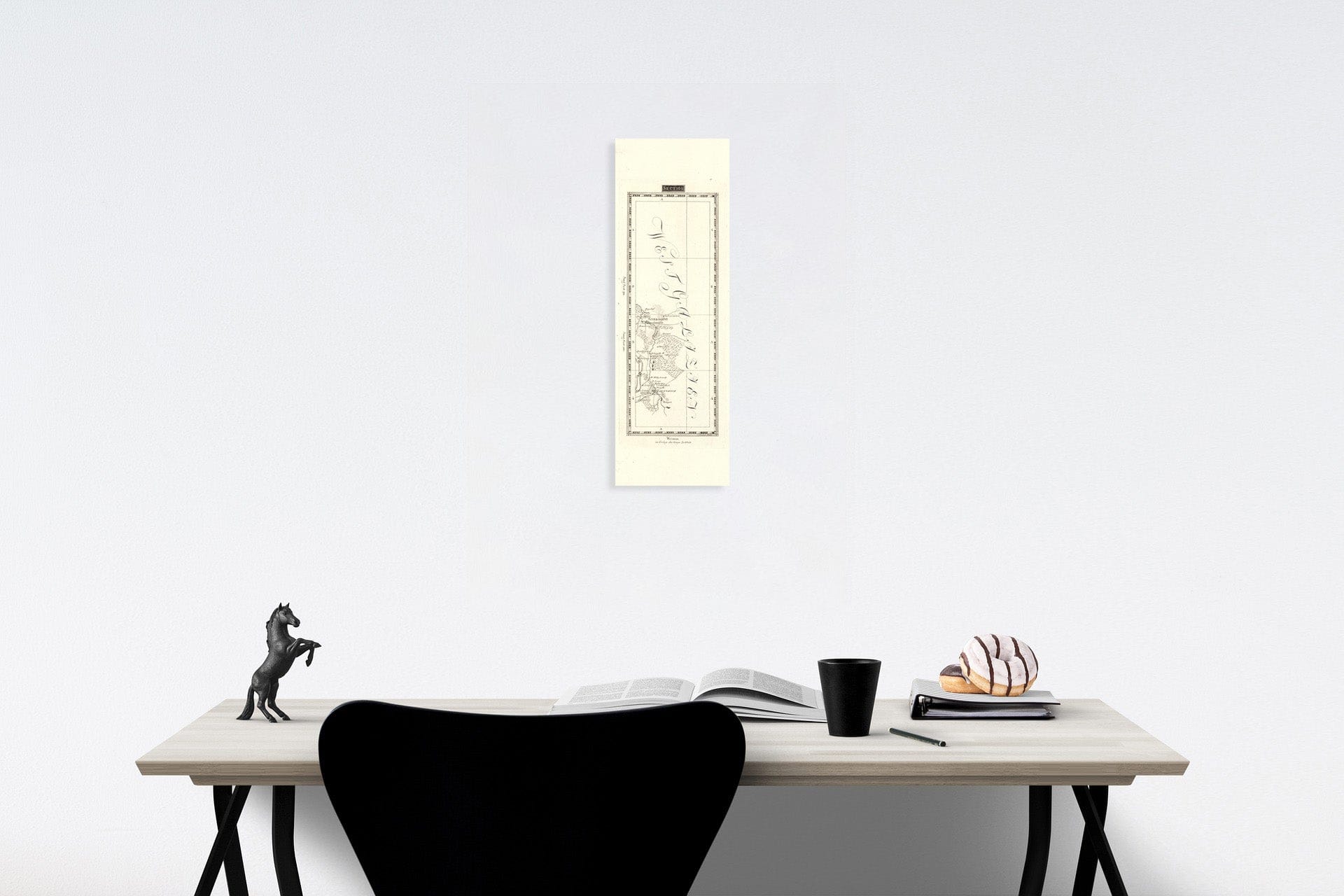 Historic Map : Sect. 104. Theil von Schlesien. = Partie de la Silesie, 1813, Vintage Wall Decor
