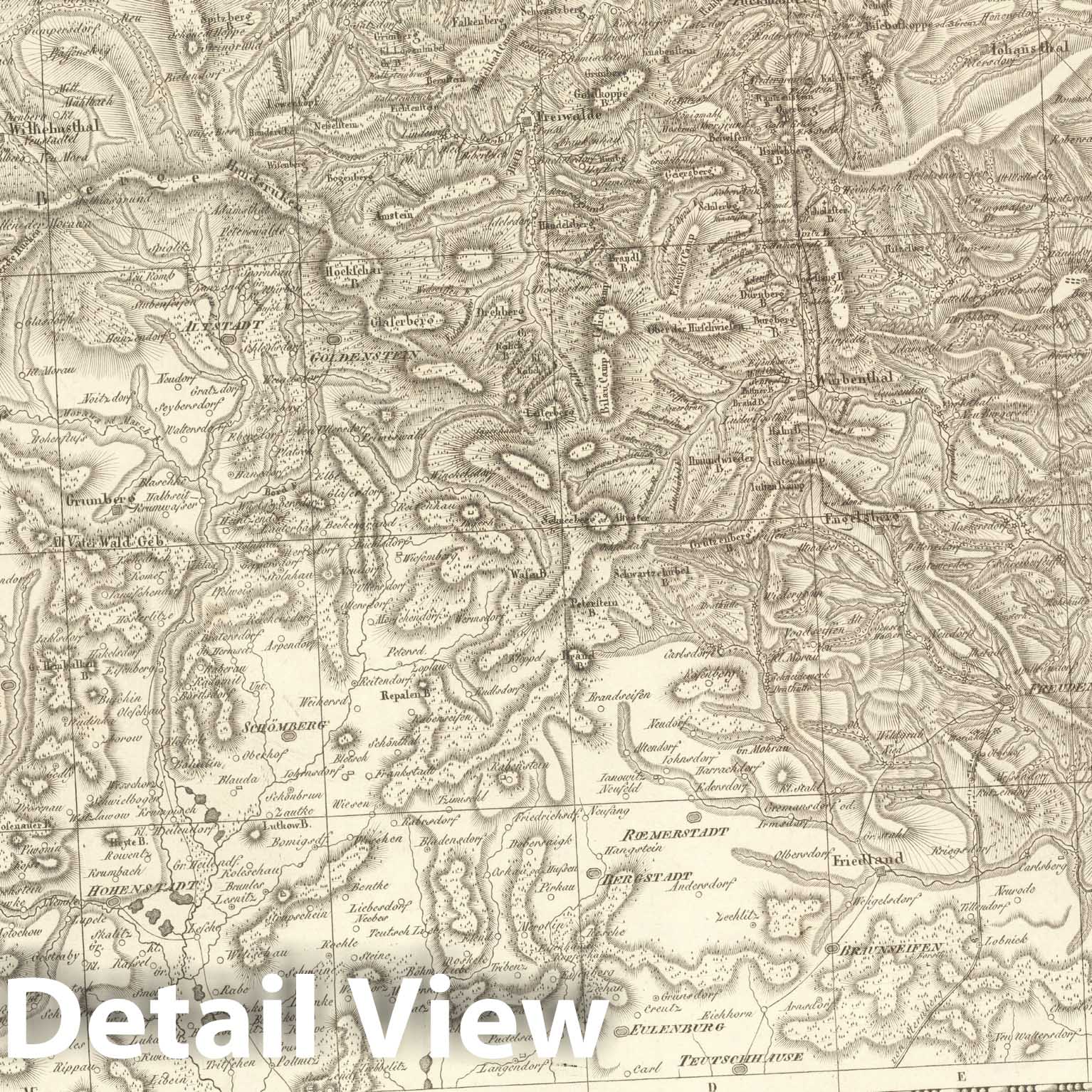 Historic Map : Sect. 115. Theil von Schlesien. = Partie de la Silesie, 1813, Vintage Wall Decor