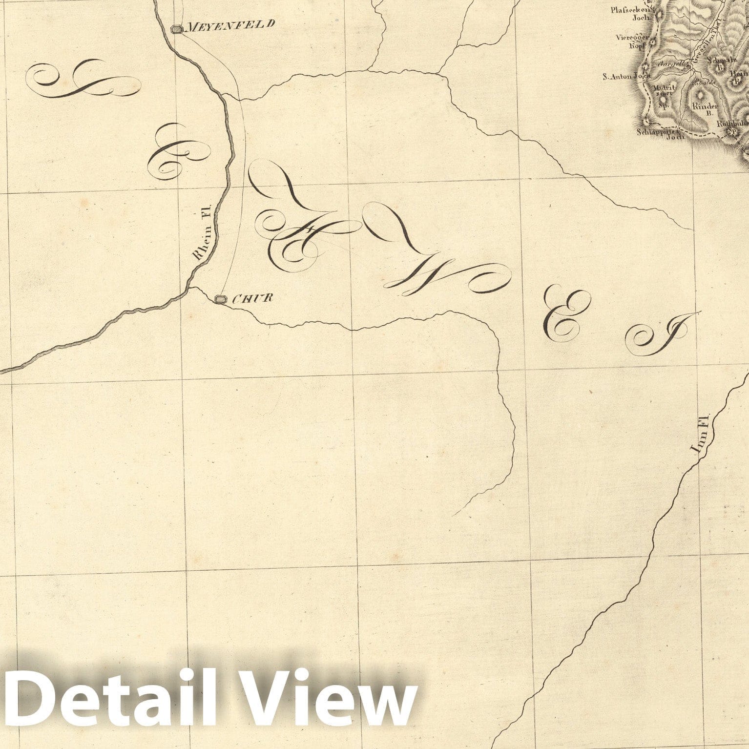 Historic Map : Sect. 181. Theil von Baiern = Partie de la Baviere, 1813, Vintage Wall Decor