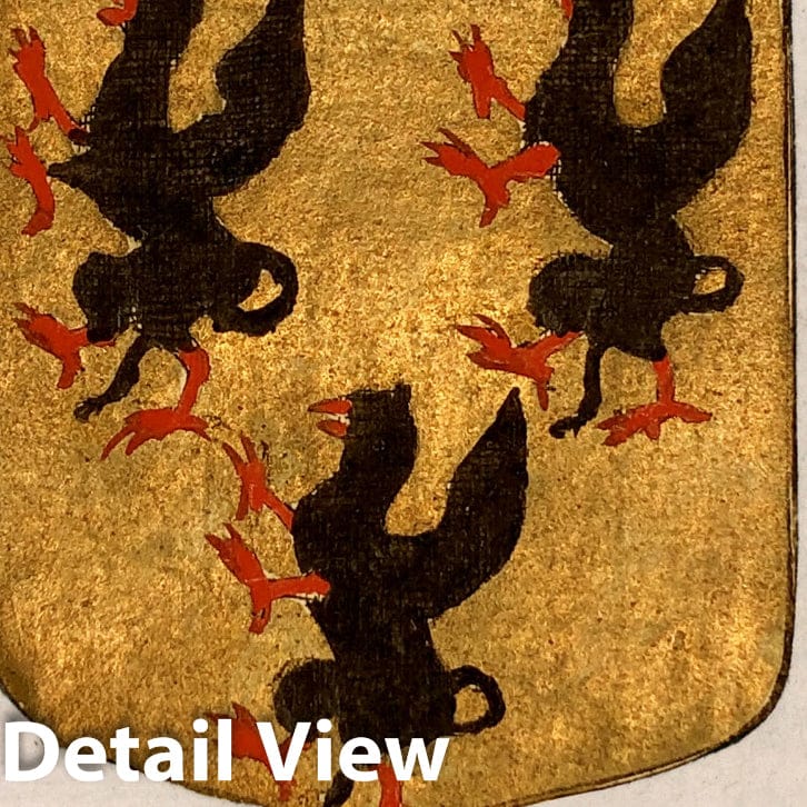 Historic Map : View: Petite Tartarie (coat-of-arms)., 1682, Vintage Wall Decor