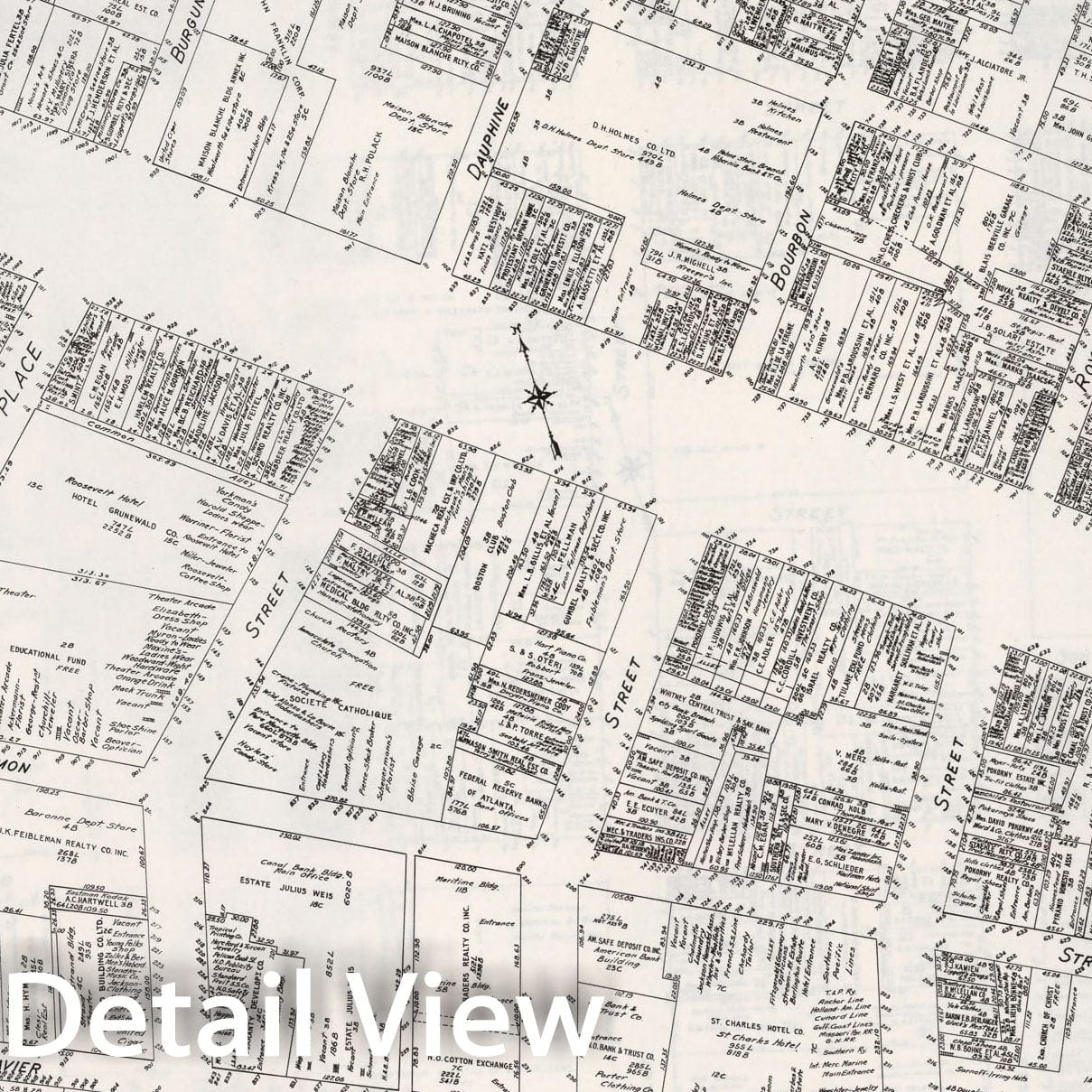 Historic Map : New Orleans (Louisiana). Sheet No. 1., 1929, Vintage Wall Decor
