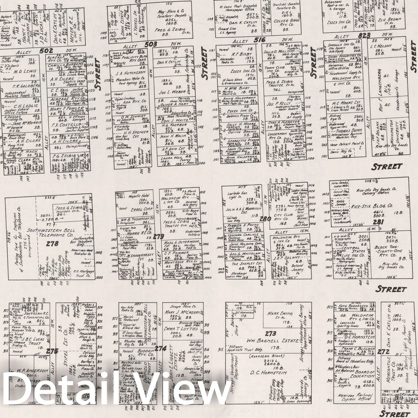 Historic Map : St. Louis (Missouri). Sheet No. 2., 1929, Vintage Wall Decor