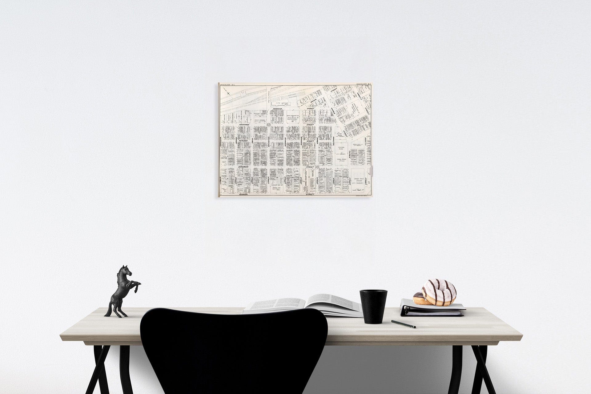 Historic Map : Vancouver (British Columbia). (Sheet 1)., 1929, Vintage Wall Decor