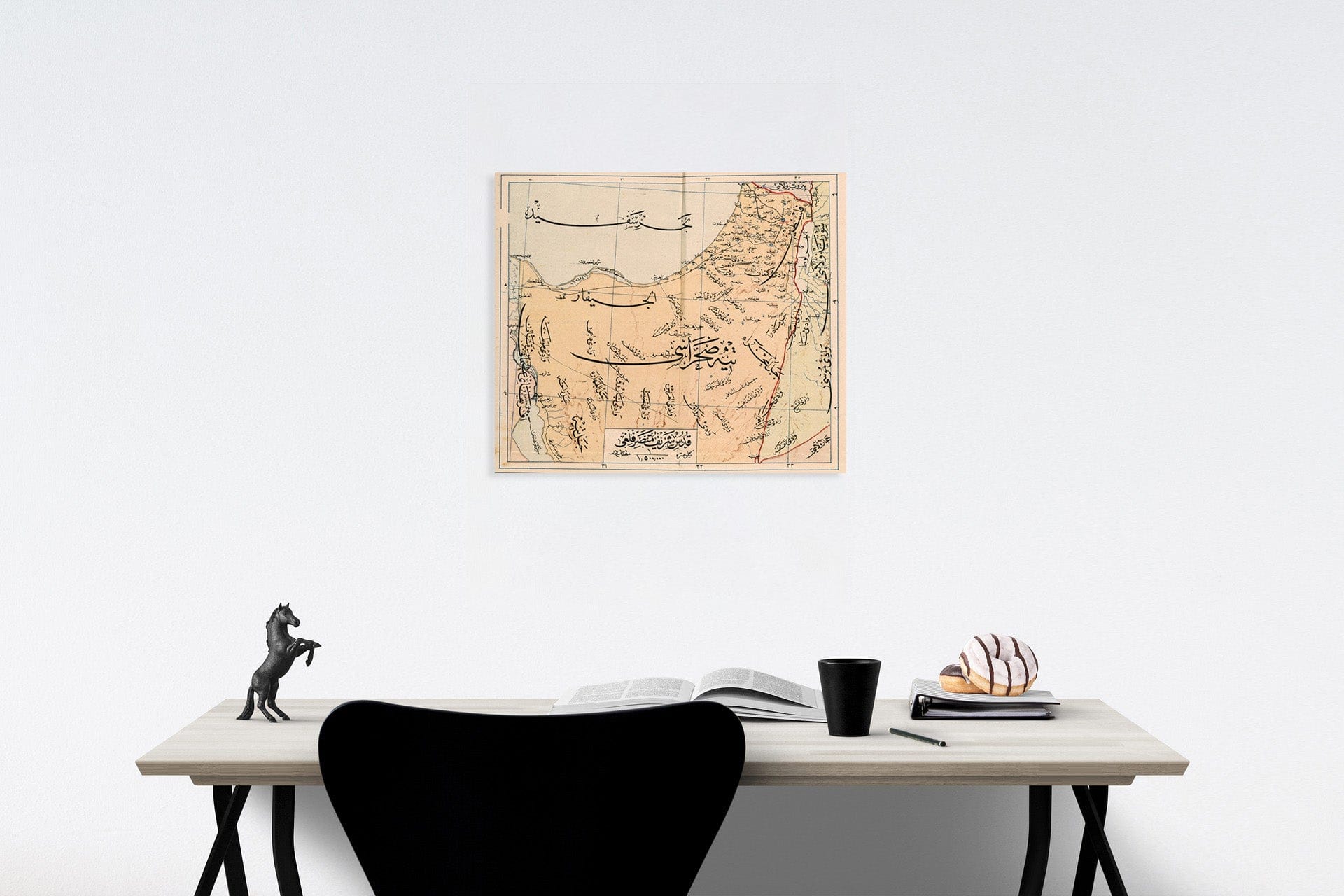 Historic Map : Ghodsi Sharif Motasariflighi, 1909, Vintage Wall Decor