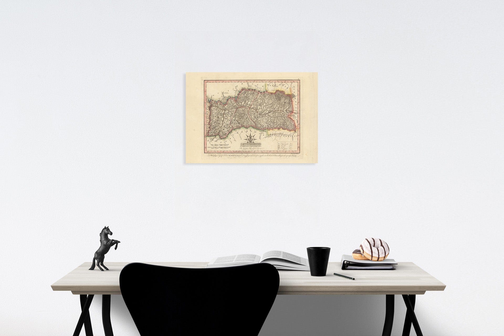 Historic Map : Lipto Varmegye = Comitatus Liptoviensis, 1801, Vintage Wall Decor