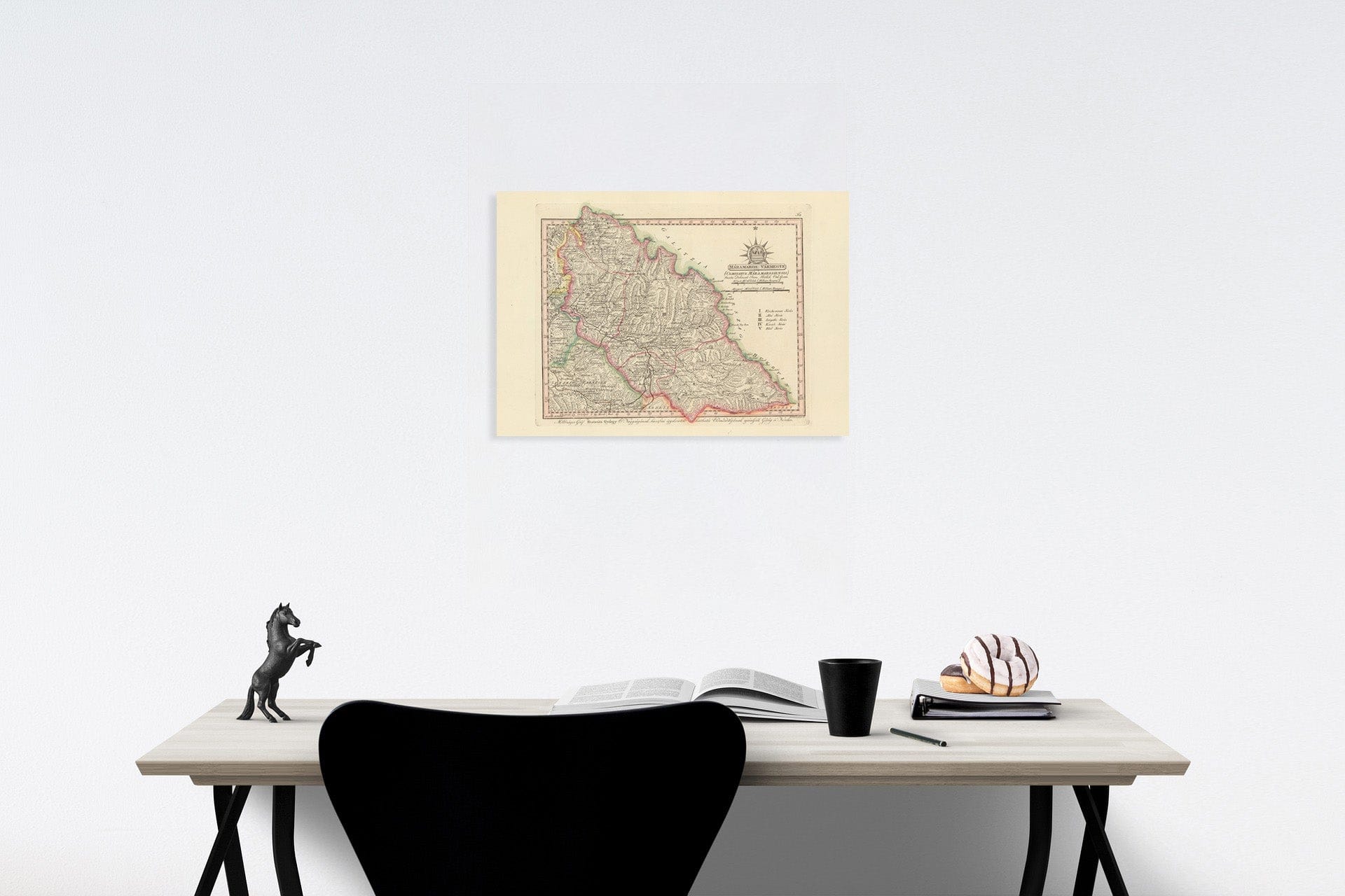 Historic Map : Maramaros Varmegye = Comitatus Maramarosiensis, 1802, Vintage Wall Decor