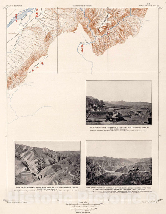 Historic Map : C-II. Fang-Lan-Chon Sheet., 1906, Vintage Wall Decor