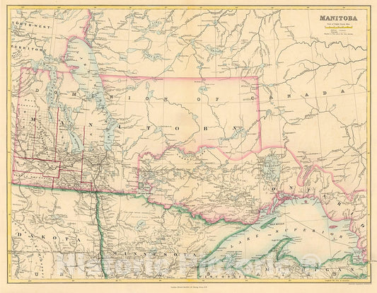 Historic Map : South Africa, 1884, Vintage Wall Decor