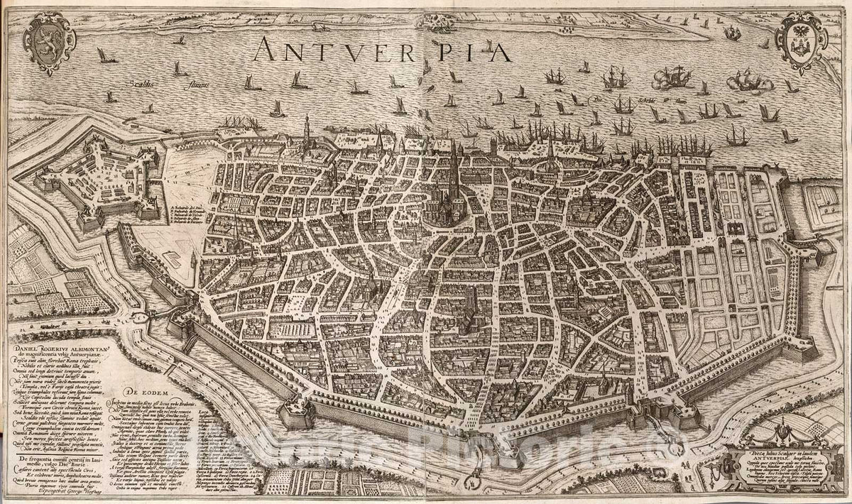 Historic Map : Text: Vol V (27) (with) Vol V (26) (cont'd), 1640, Vintage Wall Decor