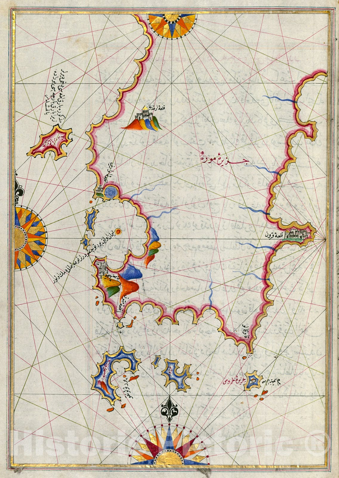 Historic Map : fol. 134a Eastern part of the Peloponnese (Morea, Mora) peninsula, 1700, Vintage Wall Decor