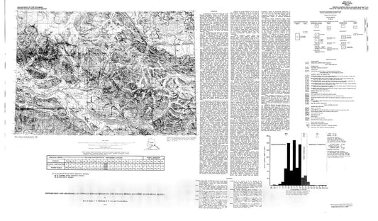 Map : Distribution and abundance of copper in stream sediments and moraine debris, McCarthy quadrangle, Alaska, 1976 Cartography Wall Art :