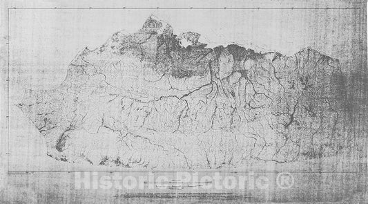 Map : Oil yield and chemical composition of shale from northern Alaska, 1965 Cartography Wall Art :