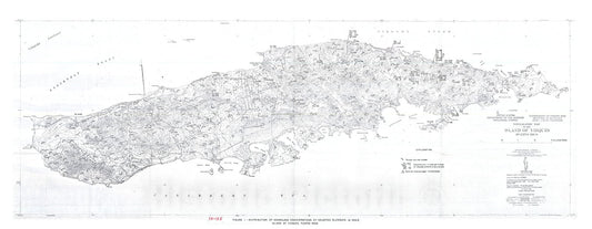 Map : A geochemical reconnaissance of the Island of Vieques, Puerto Rico, 1973 Cartography Wall Art :