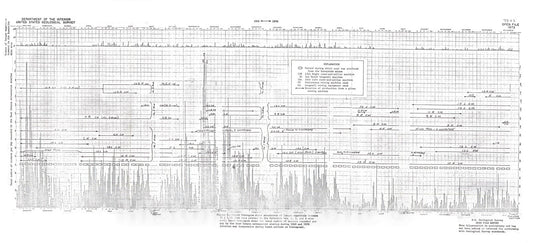 Map : Summary of seismic activity and its relation to geology and mining in the Sunnyside mining district, Carbon and Emery Counties, Utah, during 1967-1970, 1973 Cartography Wall Art :