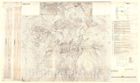 Map : Mineral resources of the West Elk Wilderness and vicinity, Delta and Gunnison Counties, Colorado, 1977 Cartography Wall Art :