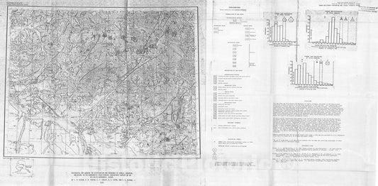 Map : Geochemical map showing the distribution and abundance of cobalt, chromium, and nickel in the nonmagnetic heavy-mineral concentrat, 1978 Cartography Wall Art :
