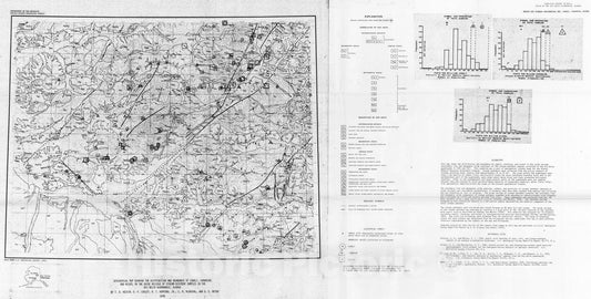 Map : Geochemical map showing the distribution and abundance of cobalt, chromium, and nickel in the oxide residue of stream-sediment sam, 1978 Cartography Wall Art :
