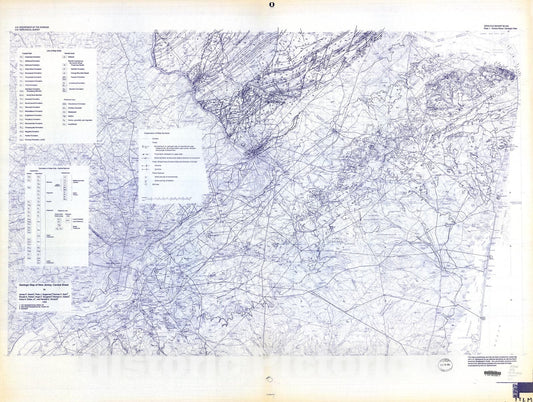 Map : Geologic map of New Jersey: central sheet, 1995 Cartography Wall Art :