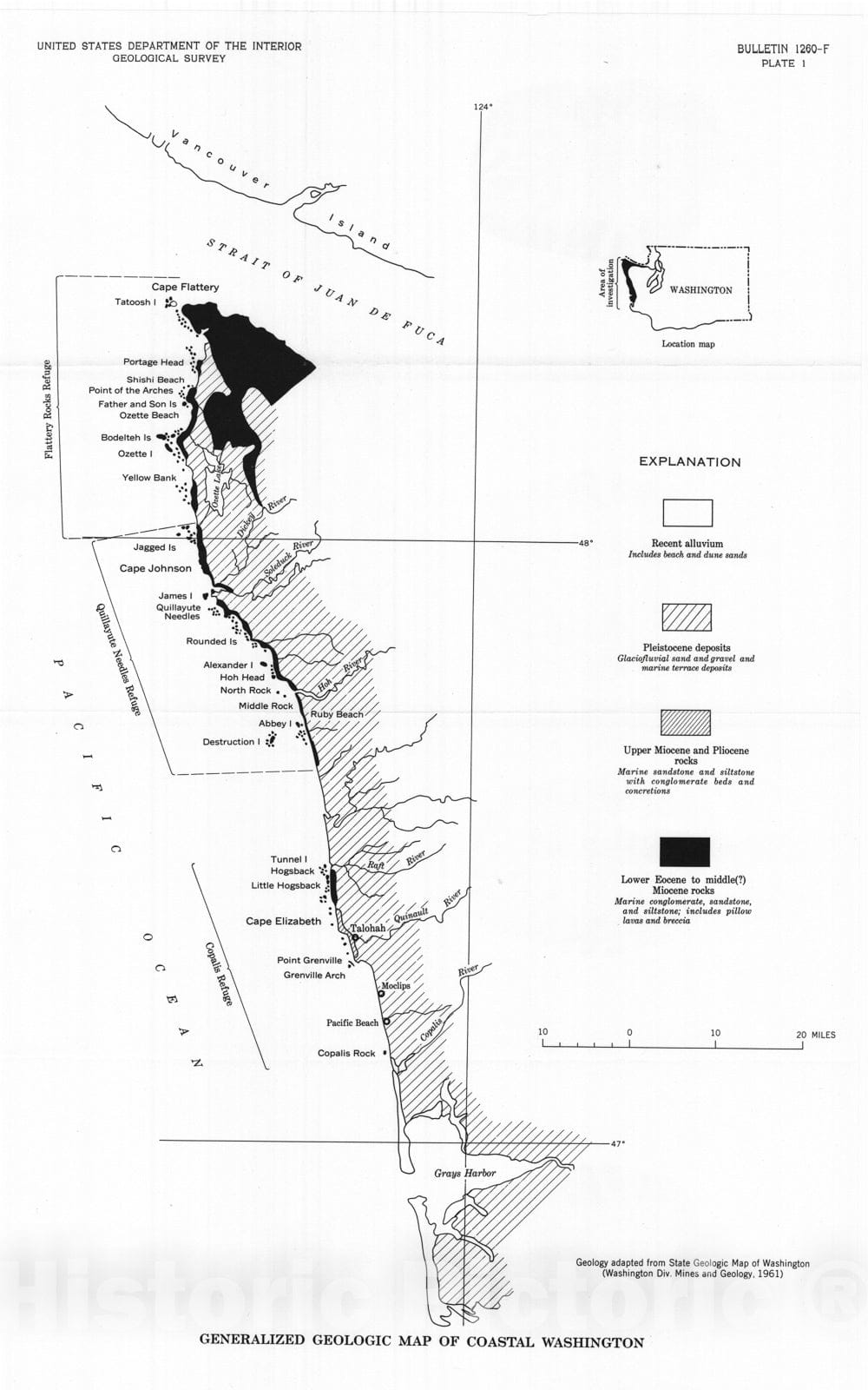 Map : Summary report on the geology and mineral resources of Flattery ...