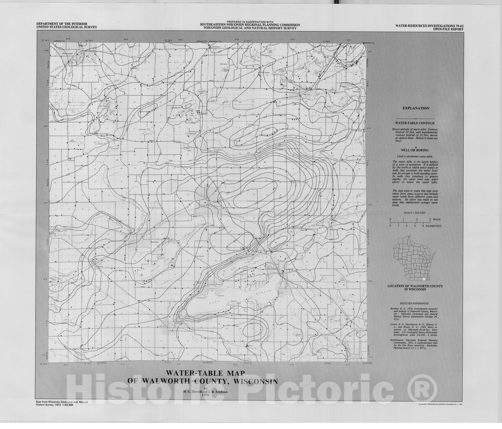 Map : Coal resource occurrence and coal development potential maps of the Gillette East quadrangle, Campbell County, Wyoming, 1979 Cartography Wall Art :