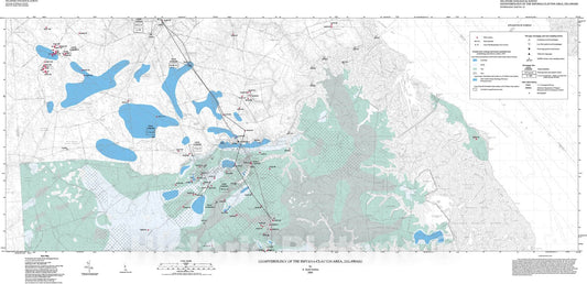 Map : Geohydrology of the Smyrna-Clayton area, Delaware, 2001 Cartography Wall Art :