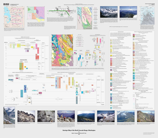 Map : Geologic map of the North Cascade Range, Washington, 2009, Sheet 2
