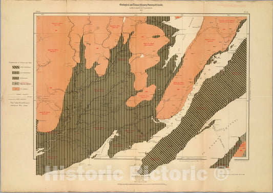 Historic Map : Province of Nova Scotia (Island of Cape Breton). Sheet no. 12., 1884, Vintage Wall Art