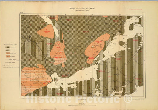 Historic Map : Province of Nova Scotia (Island of Cape Breton). Sheet no. 15., 1884, Vintage Wall Art