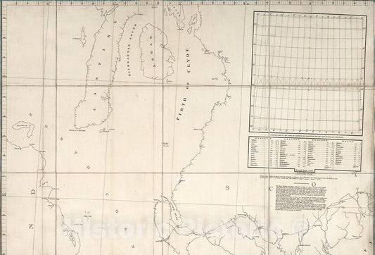 Historic Map : Map Sheet 1, 1815, Vintage Wall Art