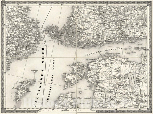 Historic Map : Stockhom. IV, 1837, Vintage Wall Art
