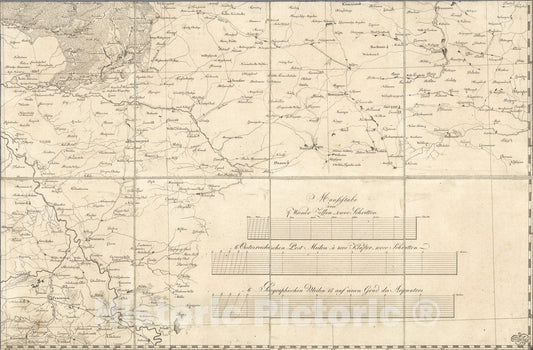 Historic Map : Sheet 12: Carte von West-Gallizien 1808, 1808, Vintage Wall Art