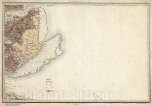 Historic Map : 2. Sheerness., 1883, Vintage Wall Art